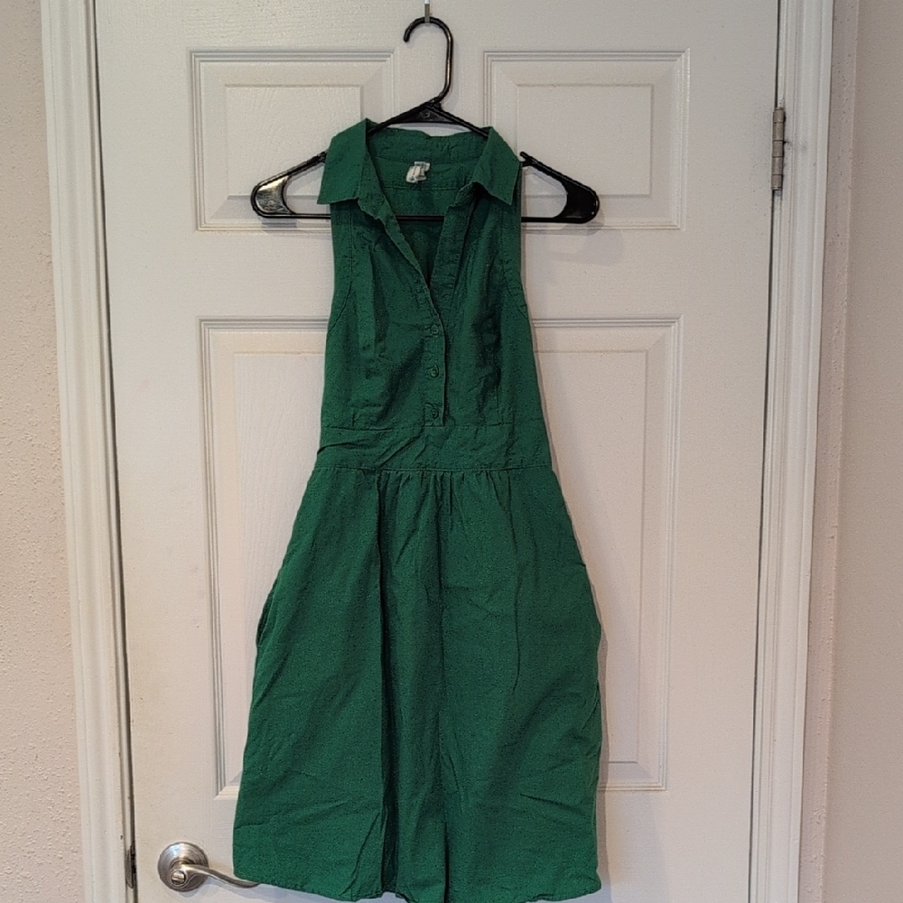 Maeve Emerald Green Dress With Pockets